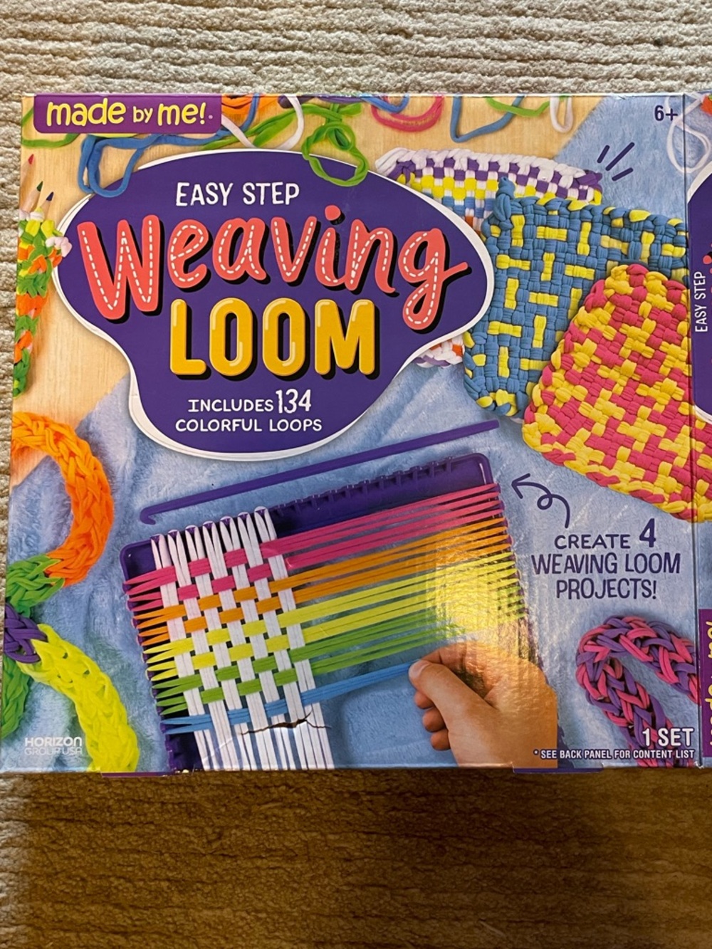Made by Me! Easy Step Weaving Loom - Colorful Craft Kit Learn How to Weave *NEW*